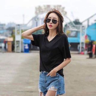 Áo thun cotton form suông giá sỉ