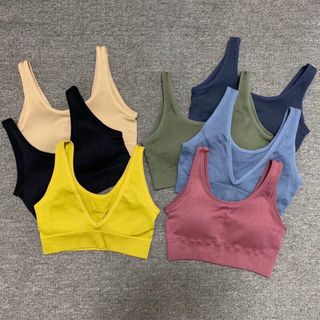 Áo tập 3 lỗ bra dệt tăm