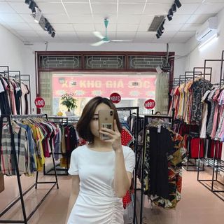 Đầm body Rút Dây Phối Ren