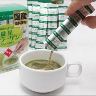 Collagen hanamai Trà Xanh - Nhật bản