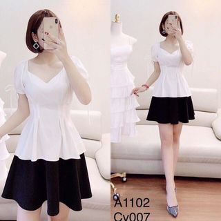 SET BỘ ÁO PHÔI BÈO KÈM VÁY