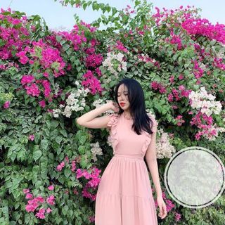 Đầm Maxi Voan Xát Nách