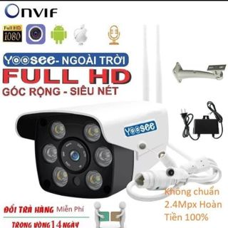 Camera IP ngoài trời full HD 1080 quay đêm có màu