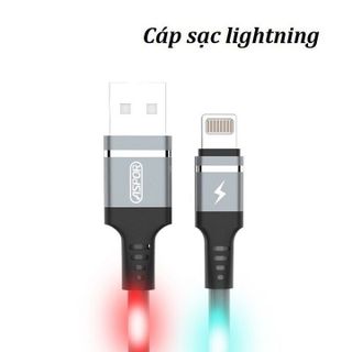 Cáp Sạc Nhanh Dây Đen Led