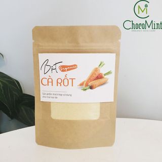 bột cà rốt đóng gói 100gr giá sỉ