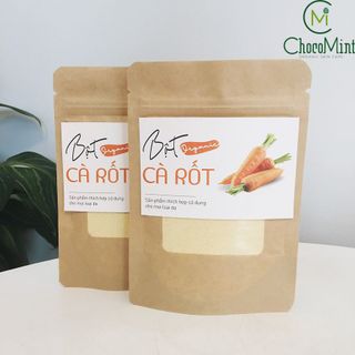 bột cà rốt đóng gói 100gr