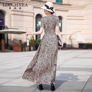 mexi voan tay ngắn họa tiết