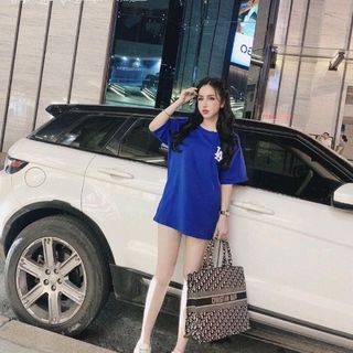 Áo thun phông LA in chữ nổi