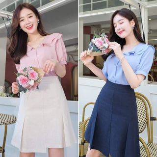 chân váy xếp li