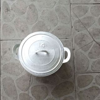 NỒI GANG ĐÚC BẰNG KHUÔN SẮT bộ 3 cái 19CM21CM23CM