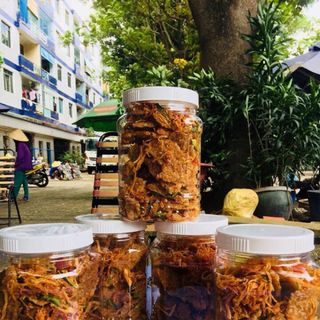 Cơm cháy khô gà nhà làm