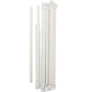 100 ống hút giấy cao cấp 6x197mm uống cafe sinh tố tiện lợi