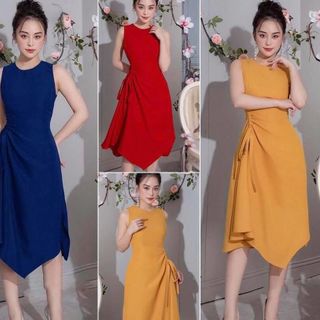 Đầm dự tiệc rút dây