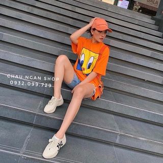 Áo pull bé vịttttt vàng siêu kute phô mai que