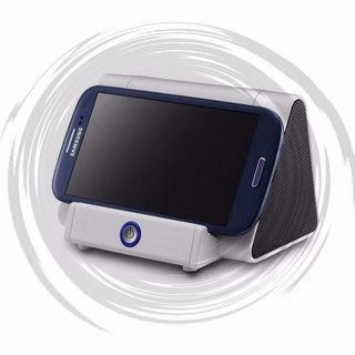 Loa Thông Minh Best Core Cảm Ứng Cộng Hưởng Không Dây Không Cần Bluetooth kiêm giá đỡ điện thoại