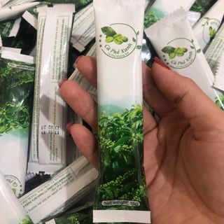 Hộp 10 gói cà phê xanh giảm cân Thiên Nhiên Việt - Hộp 10 gói CF xanh