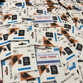 Thẻ nhớ microSDHC Team 32GB 500x upto 80MB/s class 10 U1 kèm Adapter - Hãng phân phối chính thức