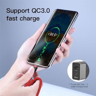 Cáp Sạc 3 Đầu Nam Châm