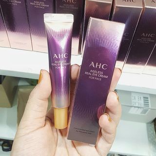 Kem Dưỡng Mắt AHC Ageless Real Eye Cream For Face - Shoptido