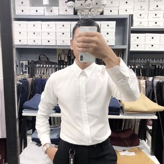 Áo somi trắng cotton chất vải mịn 110k-120k