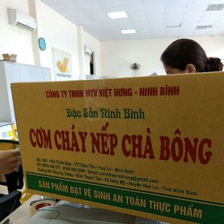 cơm cháy chà bông nếp Ninh Bình