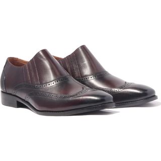 Giày tây Nam Wingtip Brogue Slip-On Oxford H1SO3M1