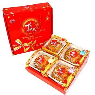 Phú Quý Lộc Quyền Lai - Bánh trung thu Kinh đô hộp 4 bánh