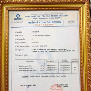 Son Rosy không chì siêu lì