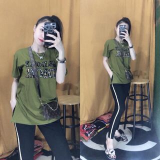 Bộ in chữ fom áo dài như hình