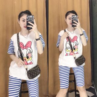 Sét bộ quần sọc