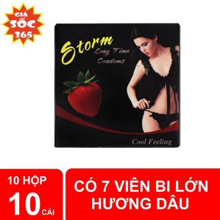 Bao cao su bi Storm 7 viên bi bcs bi giá tốt