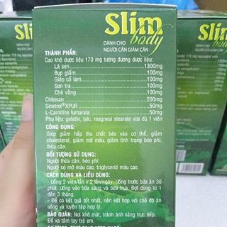 Slimbody sản phẩm học viện quân y