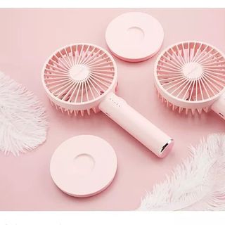 Quạt Cầm Tay Để Bàn Pisen Meatball TP-F01GXZ 2000mAh Có Gương
