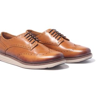 Giày Da Nam Banuli Wingtip Brogue Derby HMWD1M1