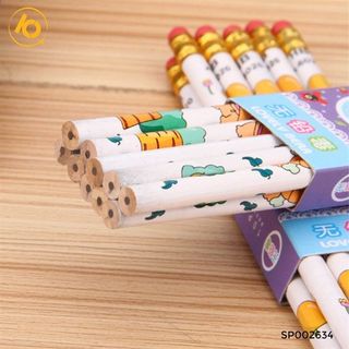 Bút chì gỗ HB Lovely Bear - Vỉ 10c