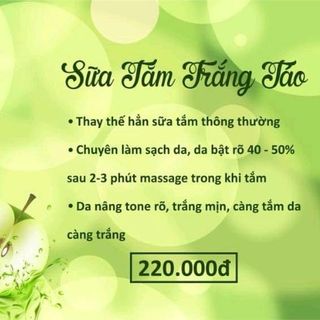 sữa tắm trắng táo giá sỉ