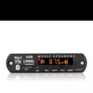 Đầu Nhận Bluetooth 50 cho Xe hơi MP3 Người Chơi Bộ Giải Mã Bảng Màu Sắc Màn Hình Đài FM TF USB Audio AUX 35 Mm cho Iphone XS
