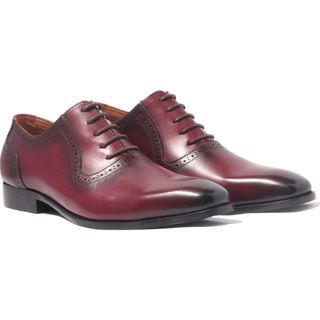 Giày tây Nam Banuli patina Plain Toe Brogue Oxford H1PO1M1