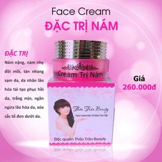 face cream đặt trị nám