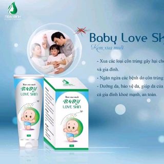 kem xua muỗi baby love skin