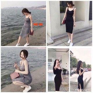 Đầm ôm body 2 dây