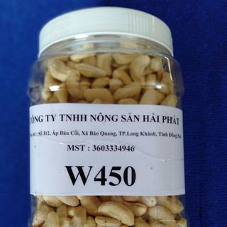 Hạt điều Trắng W450