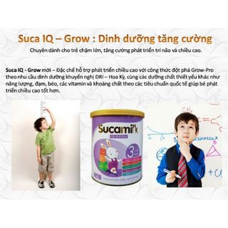 Sữa bột Sucamilk IQ – Grow
