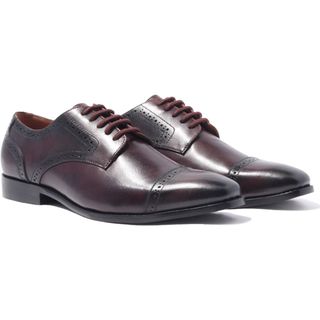 Giày tây Nam patina Cap Toe Brogue Derby H1CD1M1