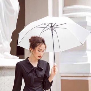Đầm tay dài cổ thắt nơ