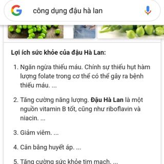 Đậu hà lan tỏi ớt