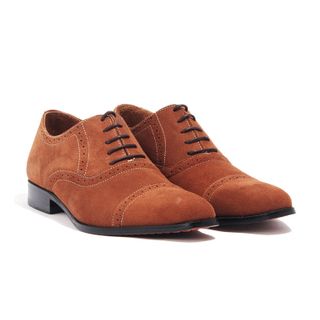 Giày tây Nam Banuli Suede Cap Toe Brogue Oxford H1CO2S1