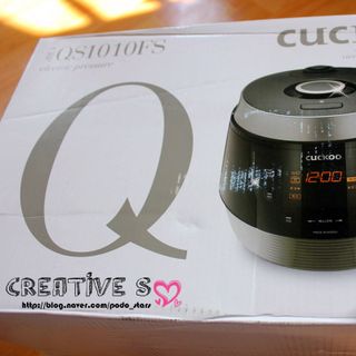 NỒI CƠM ÁP SUẤT ĐIỆN TỬ CUCKOO CRP-QS1010FS