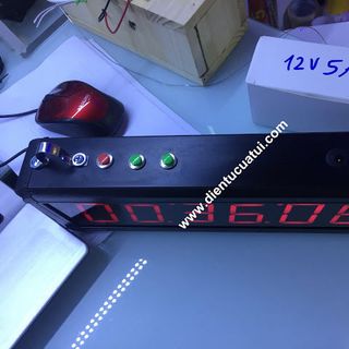 Đồng hồ bấm giây thể thao mini - Dùng pin - Không cần cắm điện