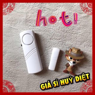 Chuông báo động cửa chống trộm tặng kèm 2 pin tiểu AAA cho mỗi sản phẩm